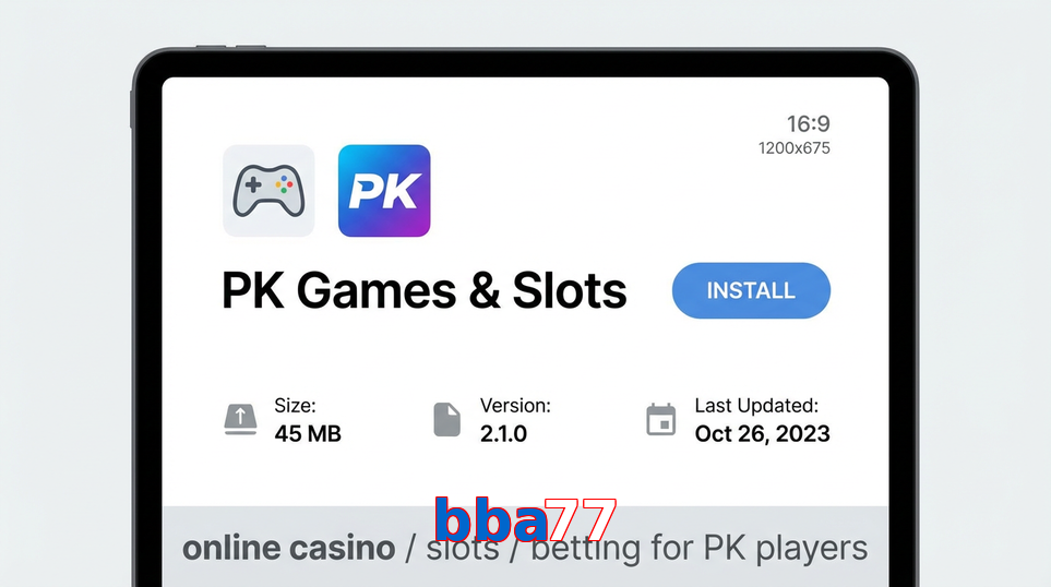 Game list for Bba77 gameapk section